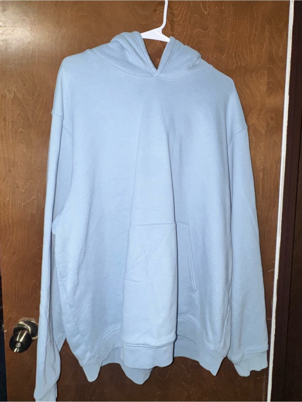 ALO Yoga Light Blue Men's Pullover Hoodie